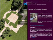 Tablet Screenshot of musee-promenade.fr